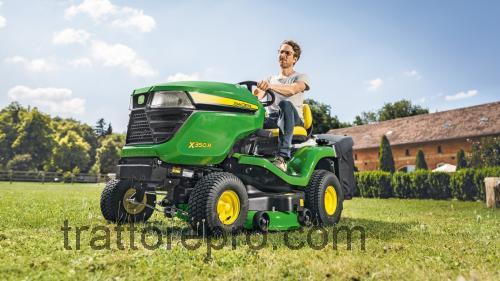 John Deere X350 scheda tecnica 