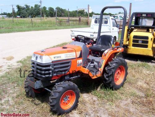 Kubota B7300 scheda tecnica 