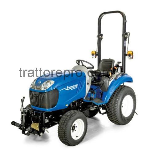 New Holland Boomer 25 scheda tecnica e recensioni