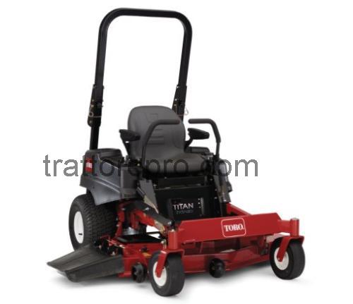 Toro Titan ZX5420 scheda tecnica 